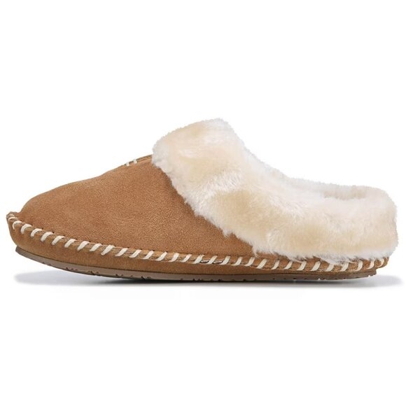 MINNETONKA Caitlin Suede Moccasin Clog Slippers NEW - Picture 3 of 4